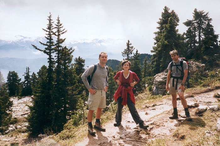 Carlos, Geraldine et Pierre